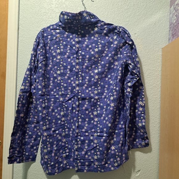 Victoria's Secret Matching Purple Star Pajama Set - Picture 5 of 9